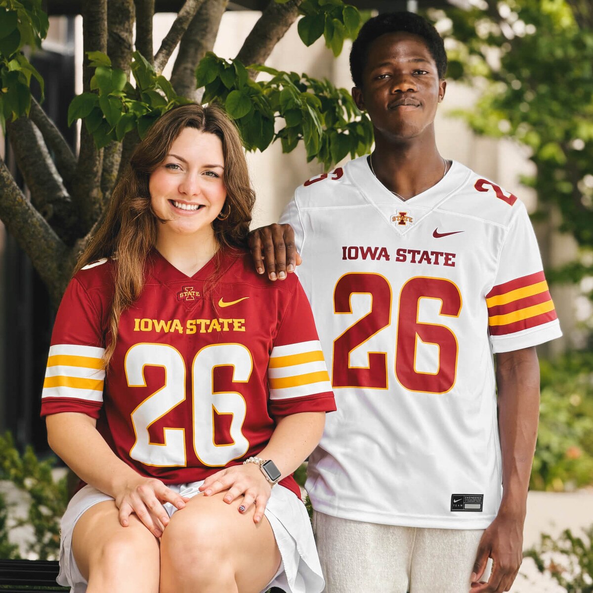 Nike White 2026 Football Jersey